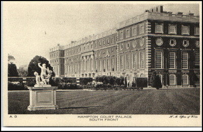 HAMPTON COURT PALACE ~1910/20 Castle Schloss England