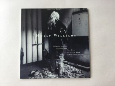 CD Holly Williams Four Song Sampler CARDSLEEVE Universal Sound