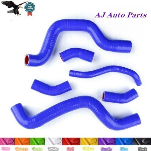 Radiator Silicone Coolant Hose For 2003-2012 Suzuki SV650 K3 SV 650 & Blue - Picture 2 of 6
