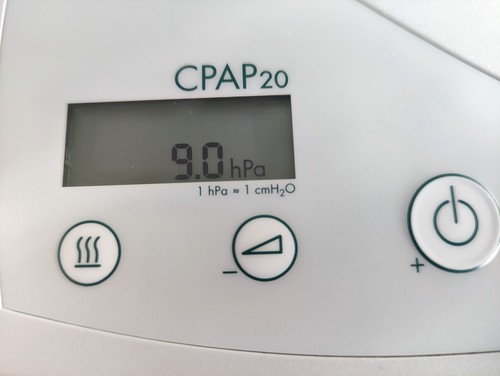 ✓GEPRÜFT✓ kleines CPAP Reise-, Zweit-Gerät WEINMANN CPAP 20 nur 2400 Std !! - Bild 2 von 9