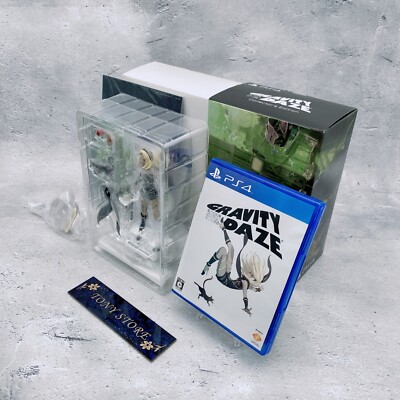 Playstation4 Figma Gravity Rush Daze Kitten Cat Figure Collector's Edition Game