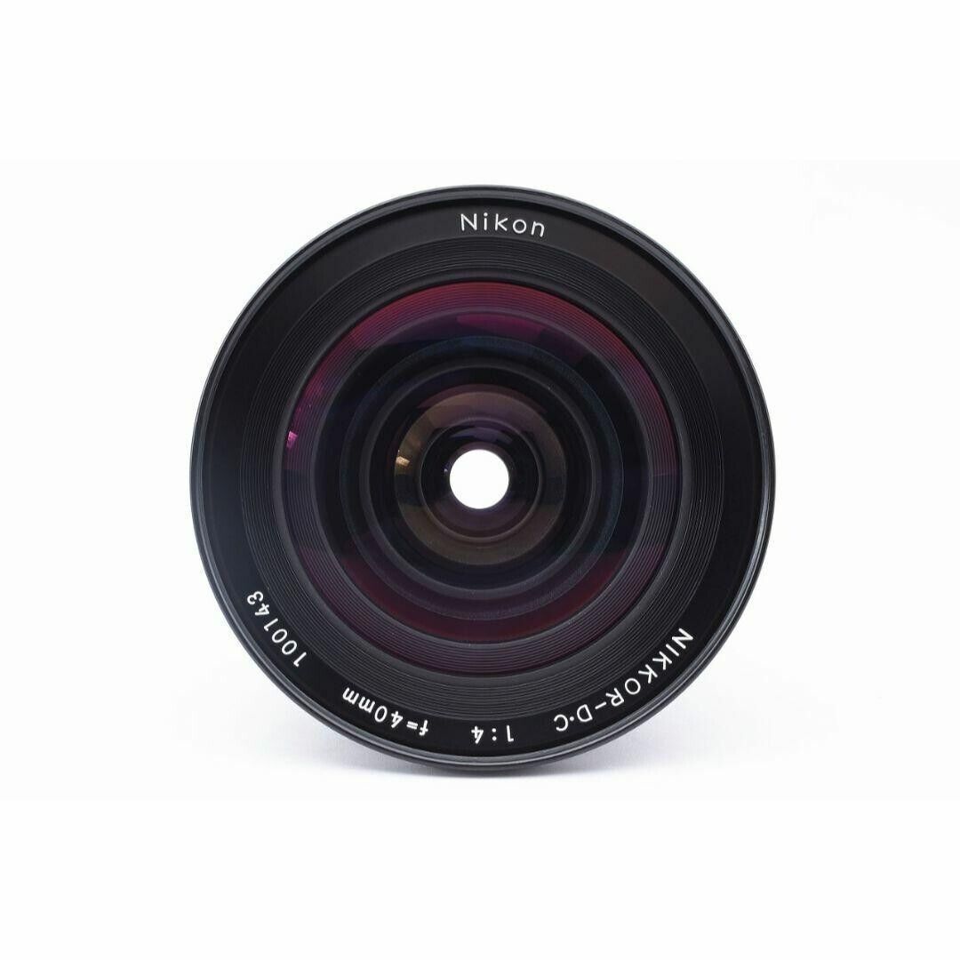 ニコン NIKON NIKKOR-D 40mm F4 ZENZA BRONICA Near Mint Zenza Bronica NIKKOR D.C DC 40mm f4 Lens For S S2