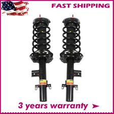 Pair Rear Shock Struts Spring Assemblies For Land Rover LR2 2008-15 LR031666