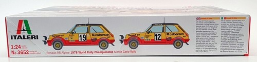 Italeri 1/24 Scale Model Car Kit 3652 - Renault R5 Alpine Rally - Imagen 4 de 5