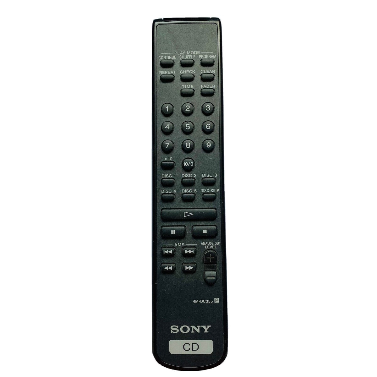 Sony Remote Control CDPCE335 CDPCE345 CDPCE355 CDPCE375