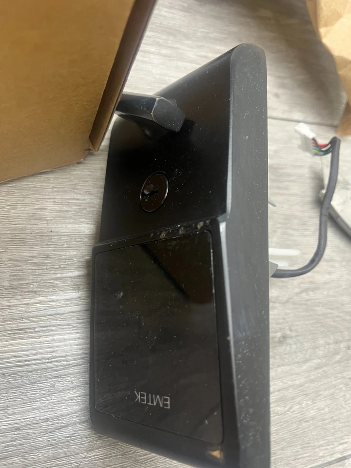 Emtek E3020US19 EMTouch Teclado Electrónico Deadbolt, Plano Negro LEER Foto 3 de 4