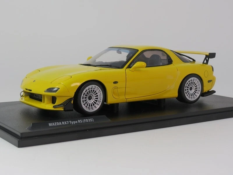 Solido Mazda RX7 Type RS FDRS yellow streetfighters 1994 1/18 S1810603 - Immagine 2 di 4