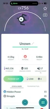 Pokemon Go Unown Letter E
