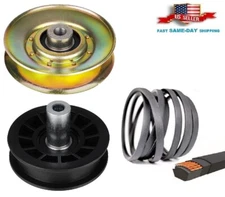 2 Drive Transmission Idler Pulley Belt Kit for Poulan PO19542LT PO16542LT Kit