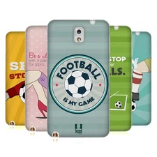 HEAD CASE DESIGNS FOOTBALL STATEMENTS SOFT GEL CASE FOR SAMSUNG PHONES 2