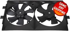 08-17 Fits MITSUBISHI LANCER DUAL A/C RADIATOR COOLING FAN ASSEMBLY WITH MOTOR