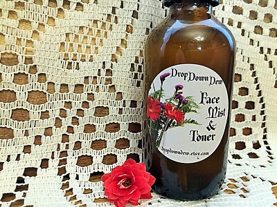 Face Mist, Toner, Body Spray, Botanical, Essential Oils, Rose Water, Vitamin E