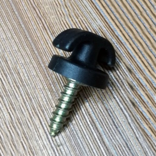 2Pcs Car Rear Trunk Envelope Cargo Net Tie Down Hook Clips Tool Auto Accessories - Picture 10 of 13
