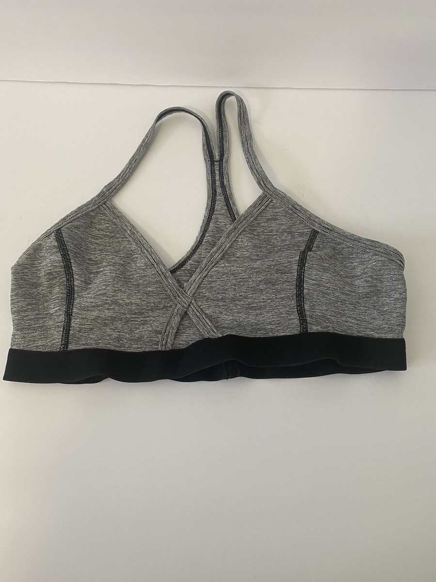 Outdoor Voices Steeplechase Gray Sports Bra Size S