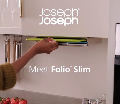 Joseph Joseph Chopping Board Set Folio Slim 3 Piece in Multicolour | 60199 - Picture 9 of 12