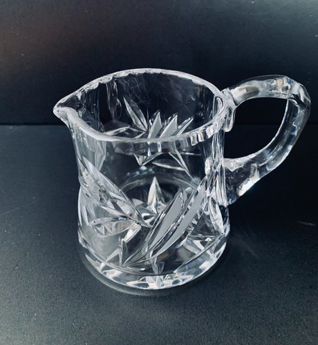 Kristallglas Milch und Zucker Set mit Tablett Bleikristall Glas Sahne und Zucker - Bild 5 von 11