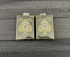 (2 Count) Black Edition Artisan Playing Cards by Theory11 Collectible Card Deck
