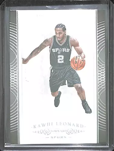 2015-16 Panini National Treasures #54 Kawhi Leonard No 42 of 99