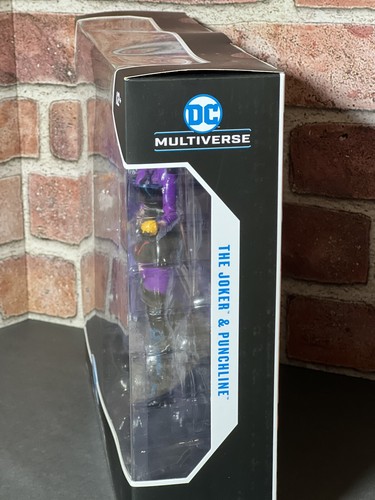 Figura de acción DC Multiverse The Joker and Punchline 7 pulgadas paquete de 2 Mcfarlane - Imagen 4 de 11