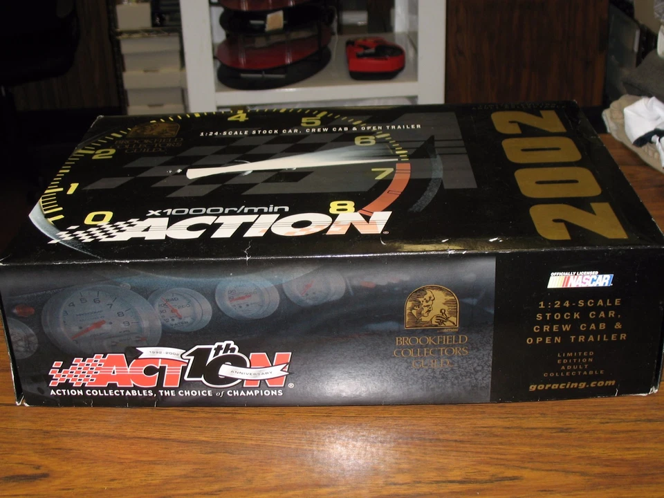 Dale Earnhardt Jr Brookfield Collectors Guild 1:24 2002 Oreo cabina de auto y remolque Foto 4 de 4