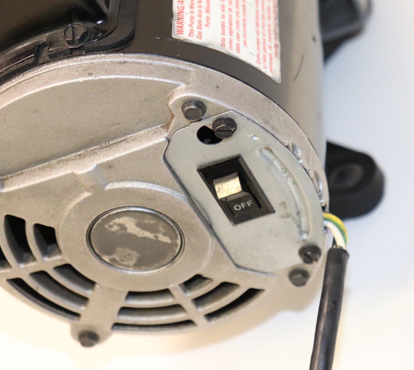 For Parts/Repair JB Industries DV6E Eliminator 6 CFM Vacuum Pump eBay