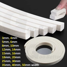 Solid Silicone Rubber Strip - Various Sizes Of Rubber Strips Available Door Seal