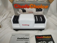 Chef's Choice Professional 100 Diamond Hone Knife Sharpener Manual Box