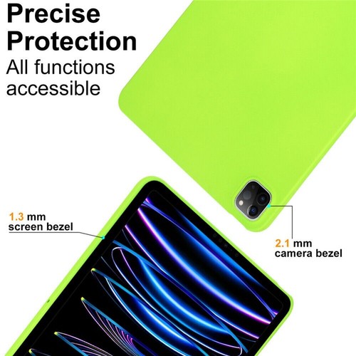 For iPad 10/9/8/7/6/5th Gen Pro Air 11 13 Mini 7 Liquid silicone Case Back Cover - Picture 93 of 115