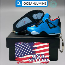 Best Quality Jordan 3D Mini Sneaker Keychain, Shoe Box, Display Box Option