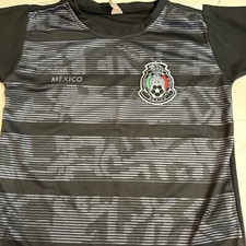 Federacion Mexicana De Futbol Soccer Jersey - Black - Kids 8 - Mexico