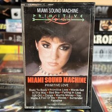 Miami Sound Machine Machine - Primitive Love 1985 Cassette Words Get in the Way