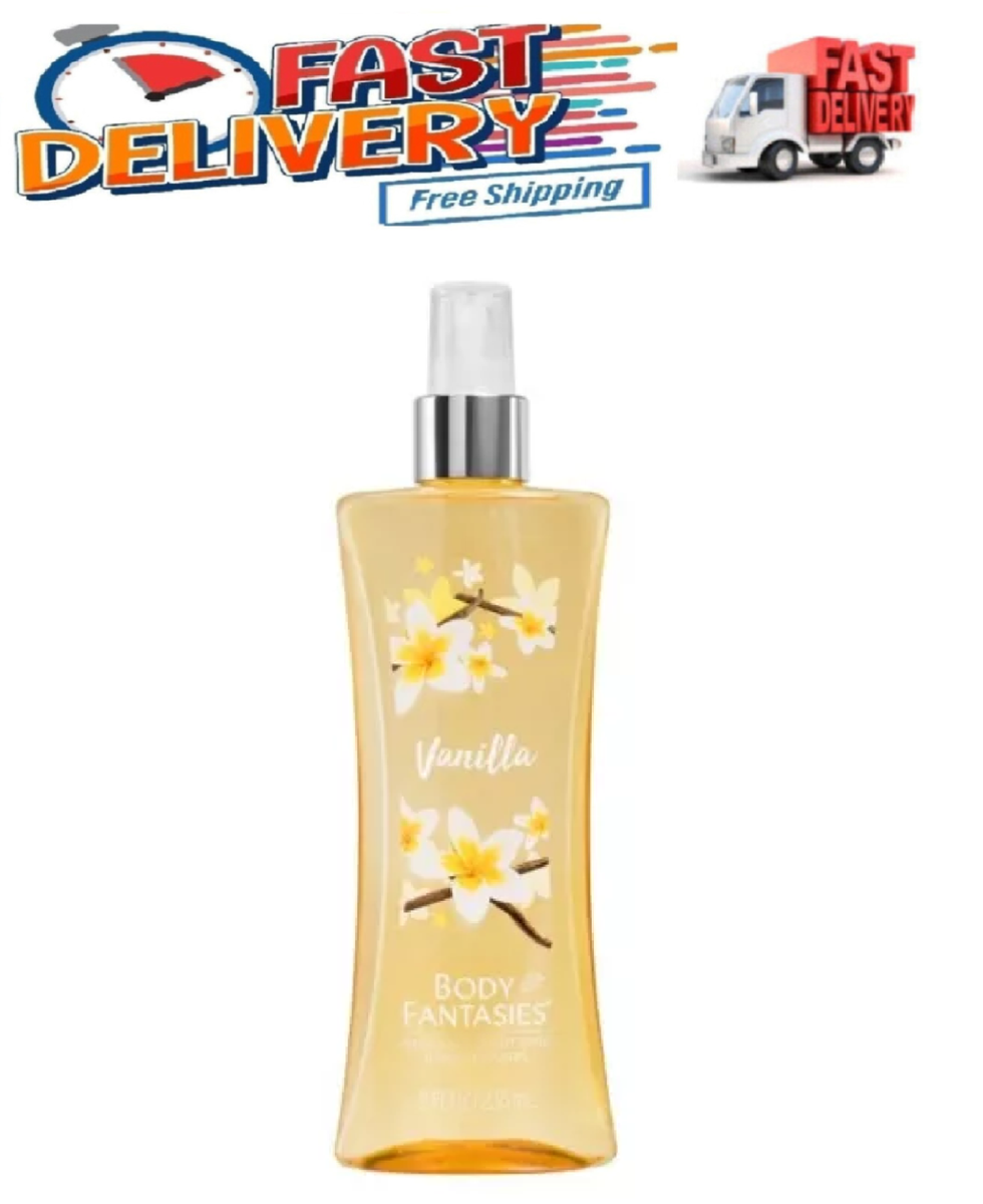 Body Fantasies Signature Fragrance Body Spray, Vanilla, 8 fl oz | eBay