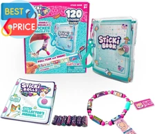 STICKI Rolls Sticki Book - Wearable & Shareable Sticker Bracelet + Collection St
