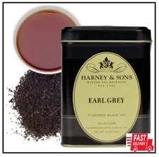 Harney & Sons Black Earl Grey Loose Leaf Tea 4 Ounce
