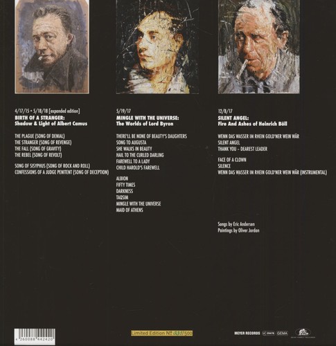 Eric Andersen - The Writer Series (3-LP, 180g Vinyl & Poster, Ltd.) - Vinyl R... - Bild 2 von 2