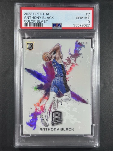 2023-24 Panini Spectra Anthony Black Color Blast PSA 10 Pop 2 🔥🔥🔥🔥🔥🔥