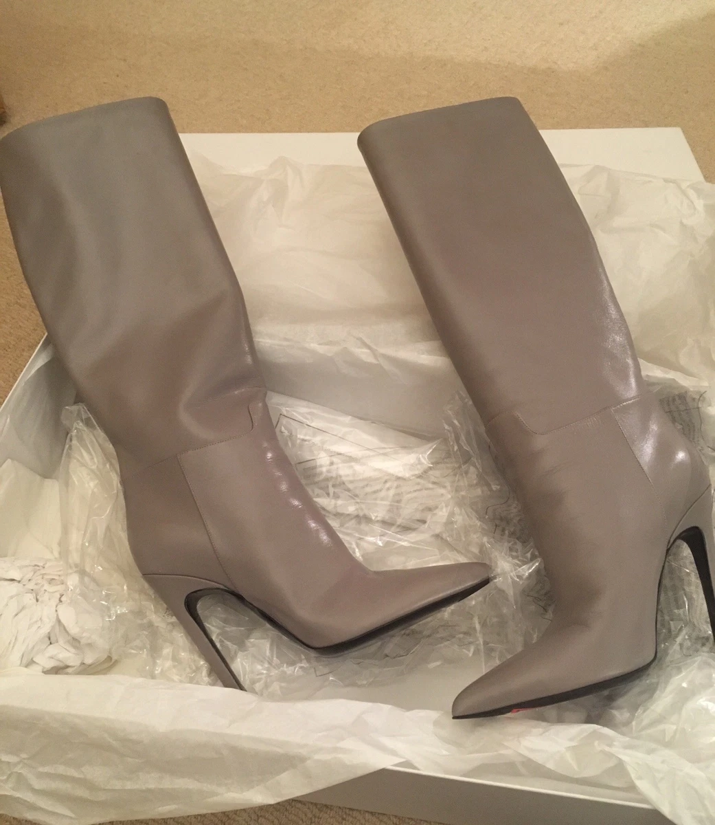 Balenciaga slash sales boots