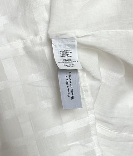 Canotta J.Crew nuova con etichetta plissettata tux cami spaghetti strap bianca taglia 4 - Foto 4 di 4