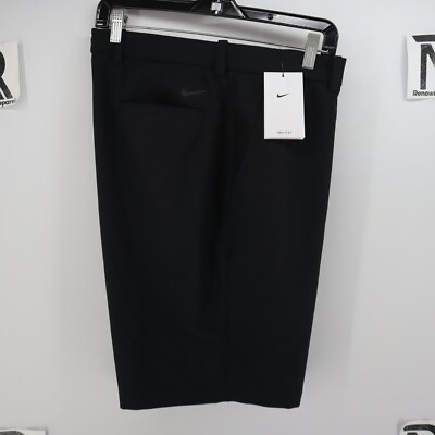 NWT Nike Golf Dri Fit Chino Golf Shorts Men's Size 36 X 10'' Performance Black