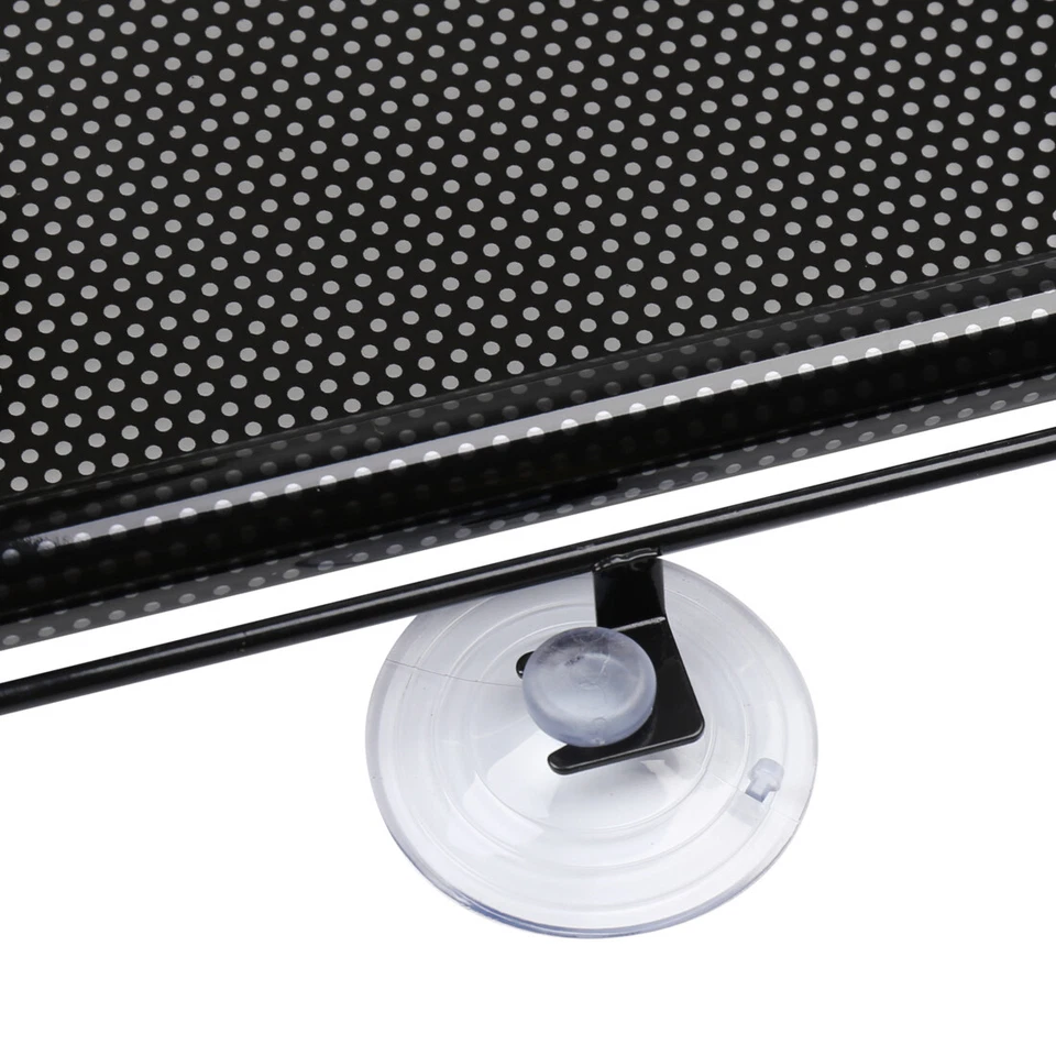 Retractable Car Auto Window Sun Shade Visor Windshield Roller Blind 50cm x 125cm - Imagem 4 de 4