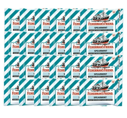 12, 24 sapori di zecca Fisherman's Friend losanghe sollievo dalla tosse, mal di gola 25 g - Foto 15 di 19