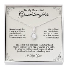To My Granddaughter, Gift For Granddaughter, Granddaughter Gift from Grandma