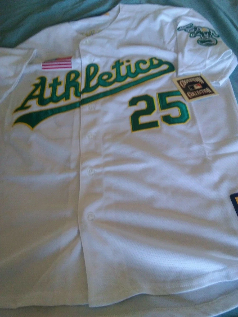 Mark McGwire Oakland Athletics #25 COOLBASE Baseball Throwback