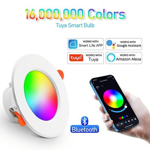 LED Downlight Bluetooth LED Smart Ceiling Light Motion Sensor Dimmable Down L... - Bild 3 von 6