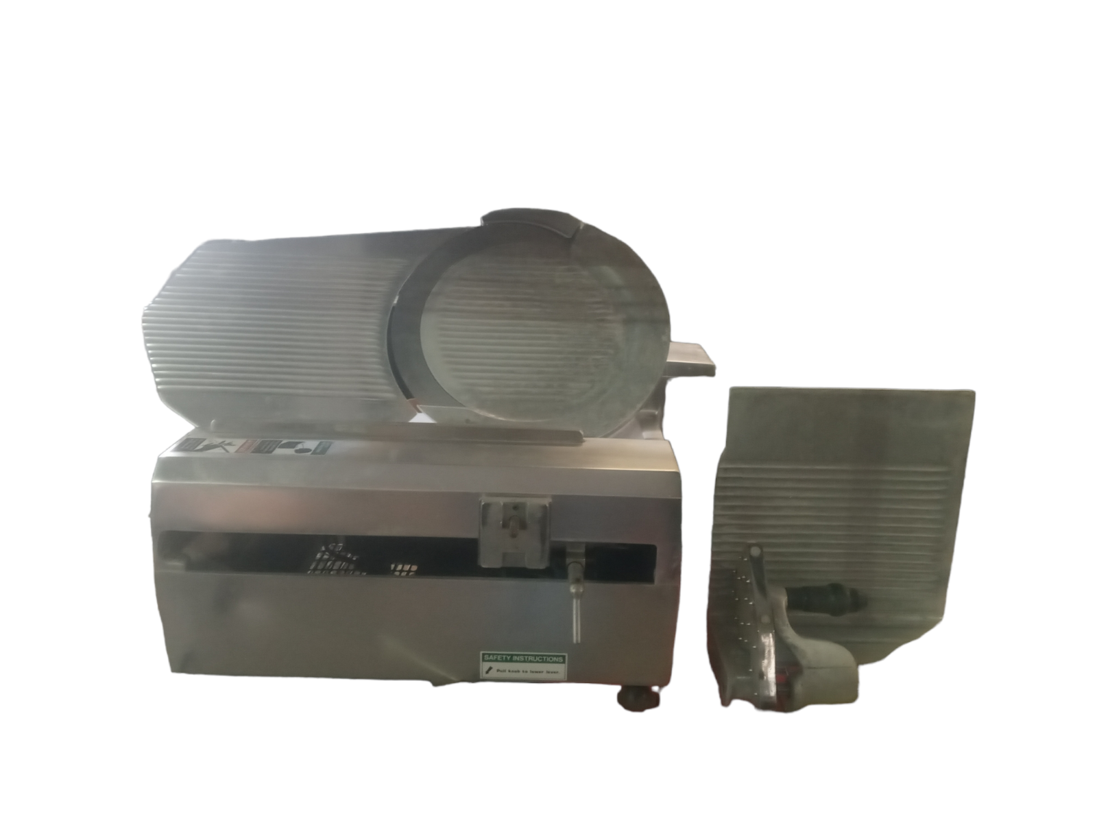 General ASMHD Slicing Red Goat Disposers 115V 9” Meat Slicer W/ Meat