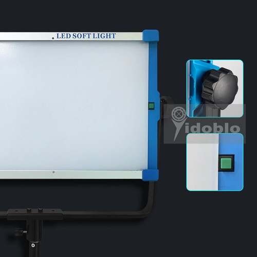 Yidoblo 100W A-2200BI Dimmable Bicolor Photography LED Light For YouTube Video - Picture 10 of 12