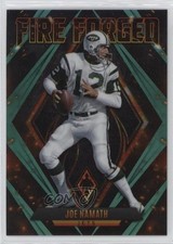 2022 Panini Phoenix Fire Forged Teal /150 Joe Namath #4 HOF 1p5