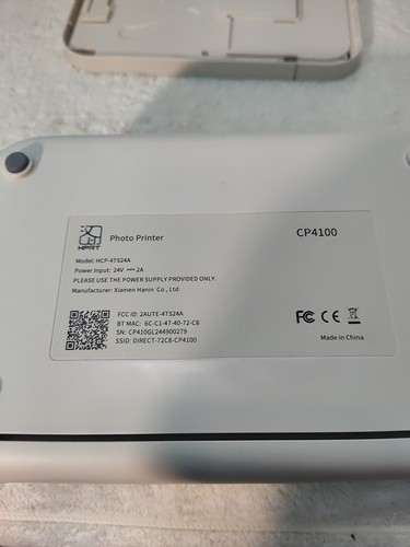 HPRT - Wi-Fi Wireless Instant Photo Printer 4x6 - CP4100 HCP-4TS24A - Beige - 第 10/11 張圖片