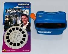 Elvis Presley Graceland 3D Tour View-Master Set w/ 3 Reels – 21 Photo, Vintage 