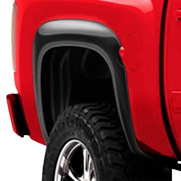 For Chevy Silverado 1500 07-13 EGR Rugged Black Front & Rear Fender Flares Foto 4 de 4